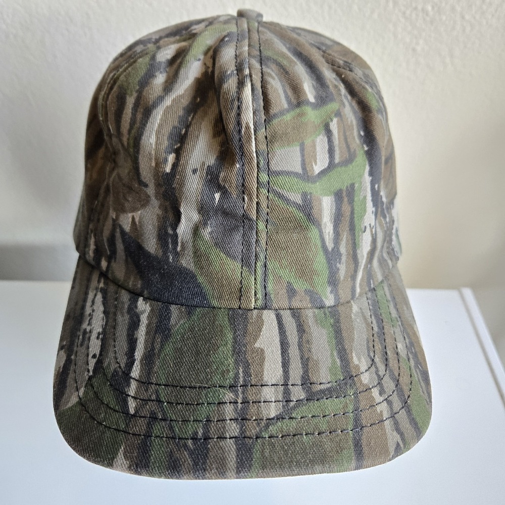Vtg Realtree Camo Thinsulate‎ Hunting Cap Hat Fold up Ear Flaps Size Large